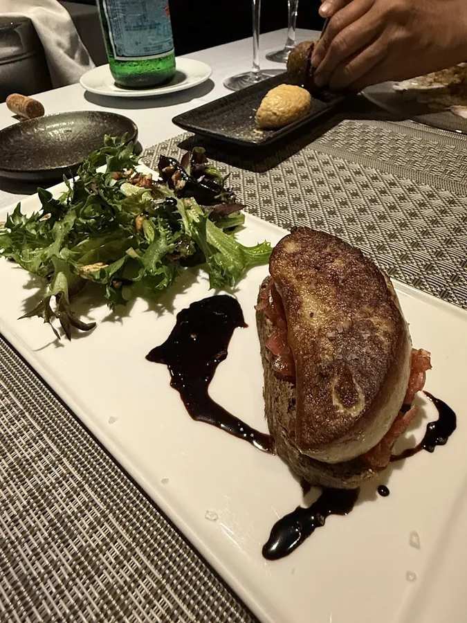 Le Velvet, assiette partagée